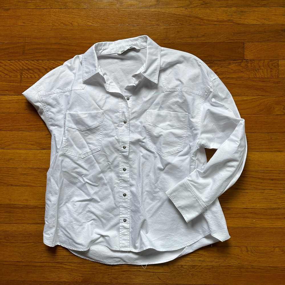 Western style button up shirt